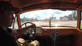 Driving the 1965 Ford F600 Dump Truck