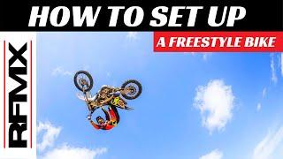 Freestyle Motocross Bike Setup || FMX Tips with Ronnie Faisst