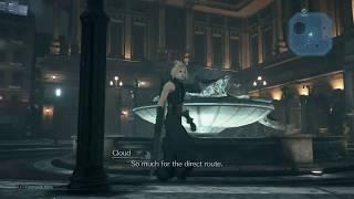 Final Fantasy 7 Remake - Chapter 2: Evade Pursuers: Shock Troopers, Grenadiers Fountain Fight (2020)