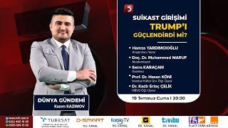 #CANLI | Trump-Siyonizm Arasında Neler Dönüyor? - Dünya Gündemi - Kazım Kazımov