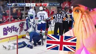 BRITISH GUY Reacts To The WORST NHL HOSPITAL PASSES