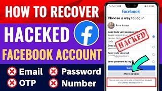 How to recover hacked facebook account 2024 | facebook hacked recovery 2024 | Recover FB ID Hacked