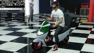 GTA 5 - DLC Vehicle Customization - Pegassi Pizza Boy (Pizza Delivery Faggio)