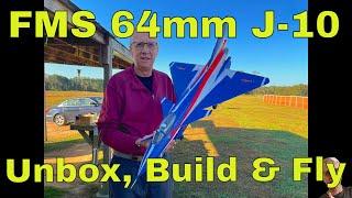 FMS 64mm J-10 EDF Unbox, Build and Fly