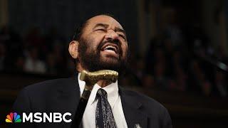 House votes to censure Rep. Al Green after disrupting Trump speech