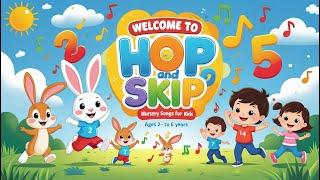 Welcome To Wow Kids || Hop And Skip Counting Beat || Nursery Songs For Kids #kidssongs