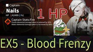 [Alchemy Stars] EX5 - Blood Frenzy | The Holy Grail of Nails | 1 HP Gaming