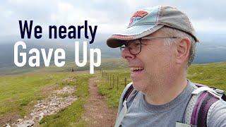 Hiking the Cheviot via Wooler and Harthope Burn - Cheviot Hills Northumberland 2021