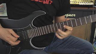 Ibanez RG350ZB-WK | session