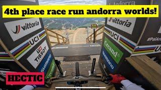 2024 ANDORRA WORLDS RACE RUN, HECTIC!!