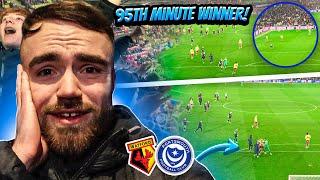 95TH MINUTE HEARTBREAK!  POMPEY GET ROBBED ON BOXING DAY! | WATFORD 2-1 POMPEY