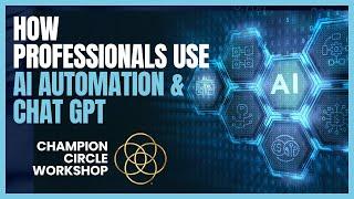 Champion Circle Virtual Training: ChatGPT & AI Automation Workshop