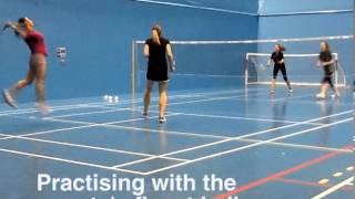 Male-to-Female Transwoman Badminton Queen