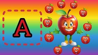 The phonics song|| A for apple || alphabetic song for toddlers