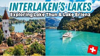 DISCOVERING INTERLAKEN'S LAKES: What to do on Lake Brienz and Lake Thun | Travel Guide + Tips