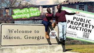 Our First Land Bank Auction in Macon Georgia | Trep Out Da Bando