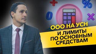 Как ООО на УСН обойти лимит по стоимости основных средств. Амортизация имущества. Бизнес и налоги.