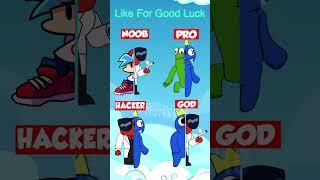 Noob vs Pro vs Hacker vs God  #shorts