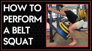 How to perform a belt squat | Peter Attia