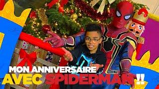 MON ANNIVERSAIRE AVEC MES POTES ET SPIDERMAN !!