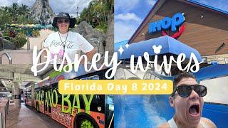 Walt Disney World Day 8 Sept 2024 | IHOP | Volcano Bay | Storm | Outlet Shopping | Walmart