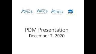 December 7, 2020 PDM - Application of AI in Supply Chain Management: Hype vs. Reality