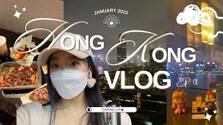 [Eng/繁中] Hong Kong Vlog 香港遊記 Ep.1  | Victoria Harbour, K-11, Pop Mart, everything I ate...