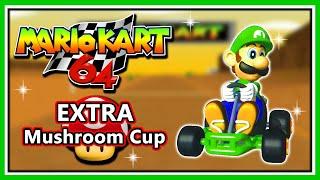 Mario Kart 64 - Intro 2 & Extra Mushroom Cup | Luigi
