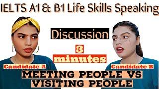 How to ' Discuss a Topic IELTS A1 Life Skills||IELTS B1 Life Skills||3 Minute Discussion||Best Tips
