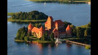 Le Château emblématique de Trakai, la capitale historique du pays! (Lituanie 2016)