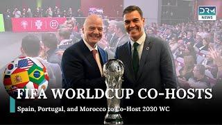 Spain, Portugal, and Morocco to Co-Host 2030 FIFA World Cup | News Today | DRM News | AD14