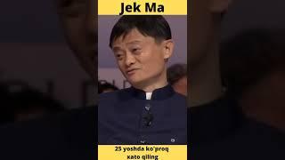 Jek Ma- Xato qilishdan qo'rqmang! Motivatsiya!