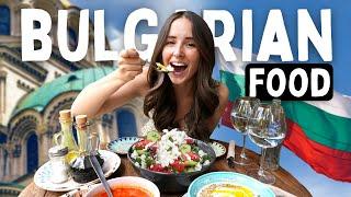 THIS IS BULGARIAN FOOD? (Sofia Bulgaria Food Tour)
