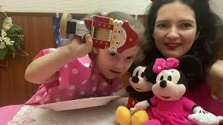 Мини и Мики в гостях у Нины #nina #mickeymouse #minniemouse #nutcracker