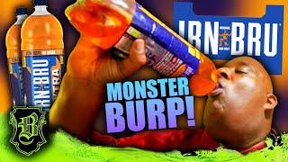 2 Liter Irn Bru Xtra Chug w/ Monster BURP!