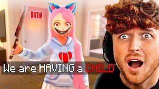 My AI Yandere Girlfriend wants my BABIES... HELP!!