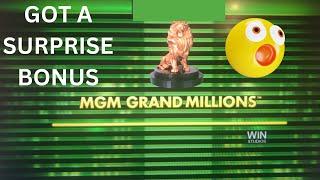 MGM GRAND MILLIONS SLOT PLAY #slots  #mgmgrandmillions