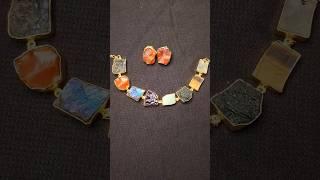 Diy stone earrings  #earrings #diyearrings #earringmaking #diy #shorts #creative #craft #ytshorts