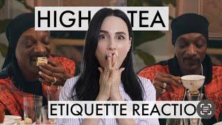 Snoop Dogg’s Very High Tea Etiquette Reaction Video | Jamila Musayeva