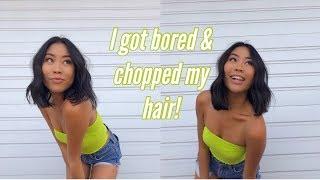 I CHOPPED MY HAIR AGAIN!