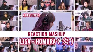 Lisa - Homura FIRST TAKE [ REACTION MASHUP ]