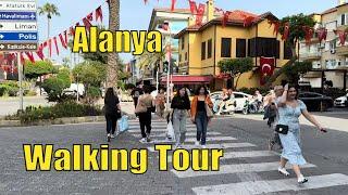 4k  Alanya Walking Tour | Alanya Antalya Turkey 2024 | Turkey Travel