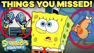 MORE Background Details You Never Noticed!  SpongeBob