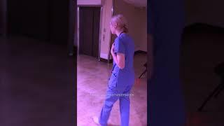 REAL GHOST Encounter in haunted hospital!?  #scary #shorts #ghost