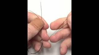 How to tie FREE-RIG? The best and simplest  #fishing #bass #pike #perch