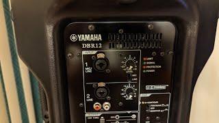 Yamaha DBR12 Dispersion with Acoustic Guitar (Windy - Right After Harbinger ML1000) Test