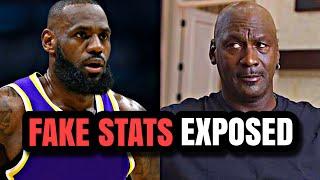 LeBron James FAKE STATS EXPOSED