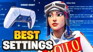 *NEW* BEST Controller SETTINGS + Sensitivity for Console & PC Chapter 6 (Fortnite Tutorial)