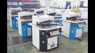 Variable angle hydraulic notching machine for sale - Artizono