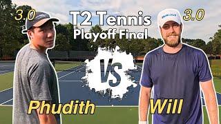 Can I win the final? | T2 Tennis 3.0 Playoff Final | City champion title on the line against Will